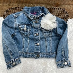 Genuine kids from OshKosh Girls’ Denim Jean Jacket Size 4T